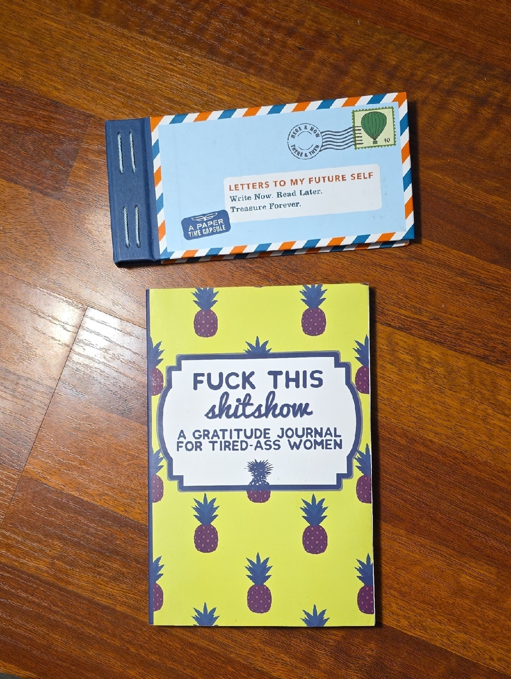 F—k This Shitshow Gratitude Journal - Yellow Pineapple Cover